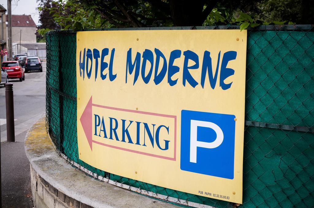 Hotel Moderne Gisors Buitenkant foto